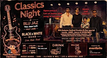 Classics Night @ Blu Jaz, Bali Ln