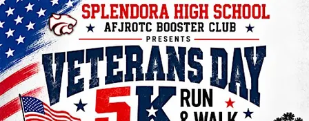 Splendora AFJROTC Veterans Day 5k