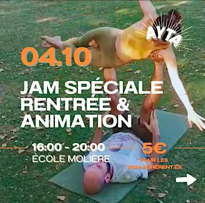 Acro-yoga Toulouse Rentrée