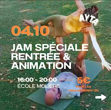 Acro-yoga Toulouse Rentrée