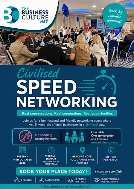 Speed Networking event… but not as you know it.