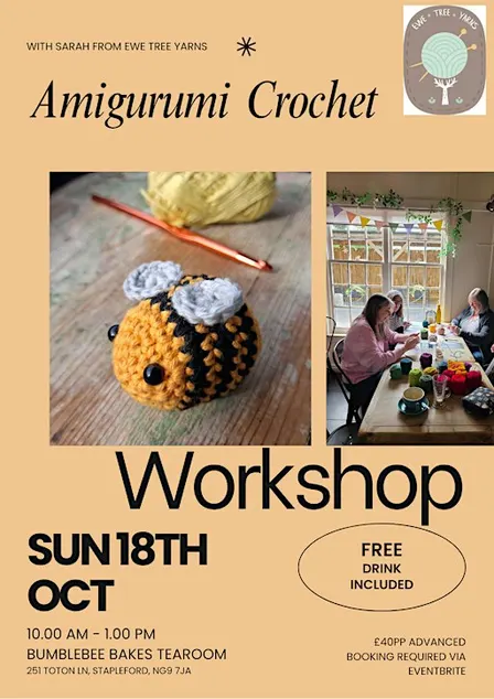 Intro to Amigurumi Crochet Workshop