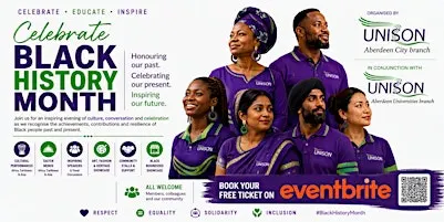Celebrate Black History Month with Unison Aberdeen City Branch