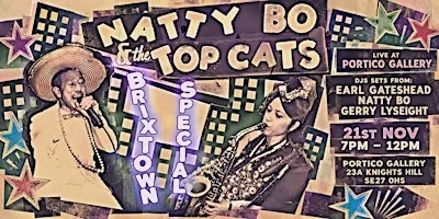 Natty Bo and The Top Cats - Live at The Portico Gallery