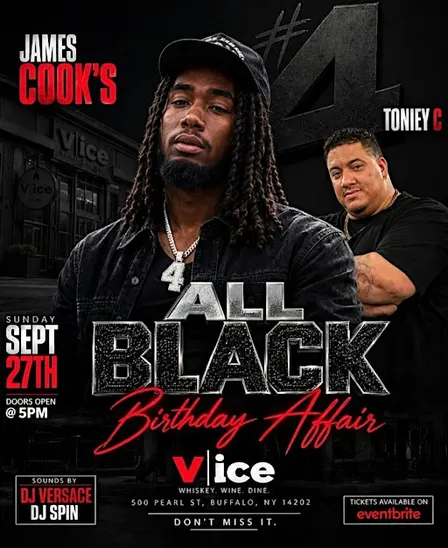 All Black Birthday Affair