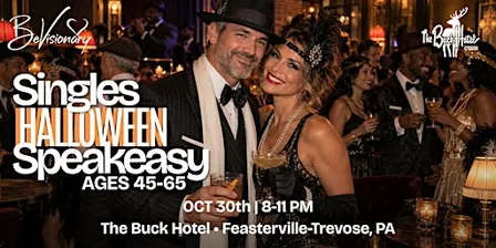 Singles Halloween Speakeasy | 45-65