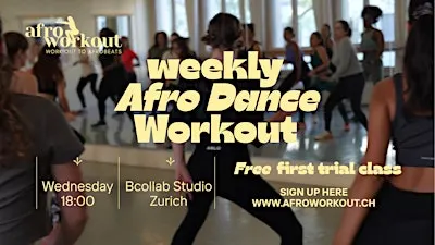 FREE Afro Workout Dance Fitness Class in Zürich