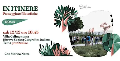 IN ITINERE ROMA | Passeggiata filosofica Gratitudine