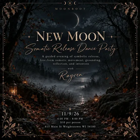 New Moon Women's Somatic Release Dance Party