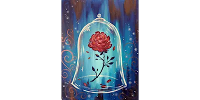Enchanted Rose - Paint and Sip in Chicago | Classpop!™