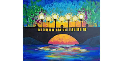 Sunset Bridge - Paint and Sip in Chicago | Classpop!™