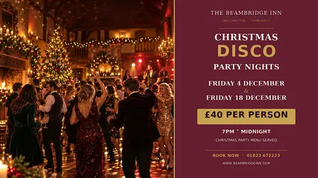 Christmas Disco Party Night