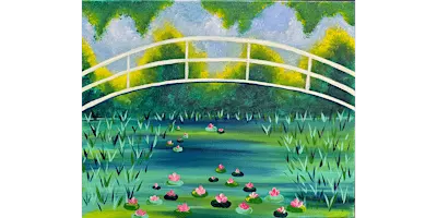 Monet's Lily Pond - Paint and Sip in Chicago | Classpop!™