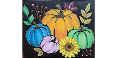 Funky Pumpkins - Paint and Sip in Chicago | Classpop!™