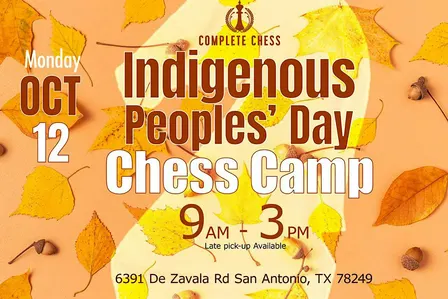 Indigenous Peoples' Day Chess Camp