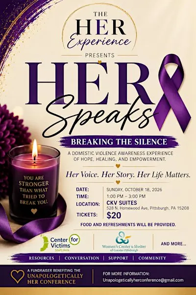 Her Speaks: Domestic Violence Awareness