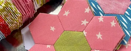 Intro to English Paper Piecing (EPP): Hexagon Flowers