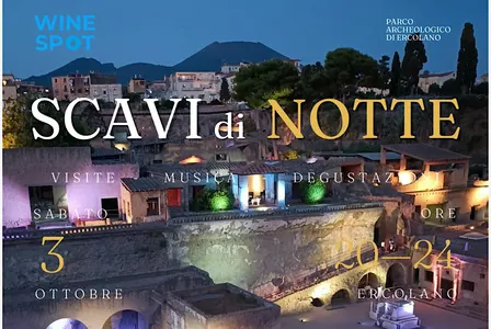 Scavi di Notte | Visita e Degustazione agli Scavi di Ercolano