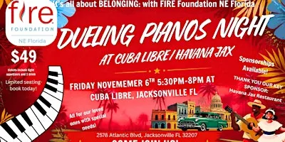 Ignite the Night with FIRE Foundation-DUELING PIANOS