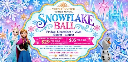 Shake it Off's Annual Snowflake Ball
