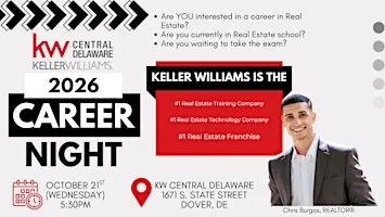 kw Real Estate Career Night with Chris Burgos