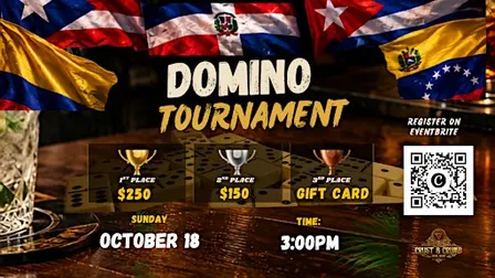 DOMINO TOURNAMENT - CRUST & CRUMB SOCIAL HOUSE