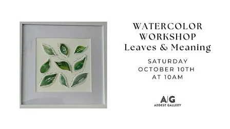 Watercolor Leaves Workshop with Regina West