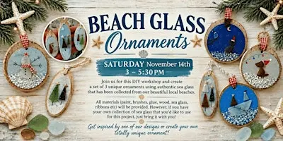 Beach Glass Ornaments Workshop