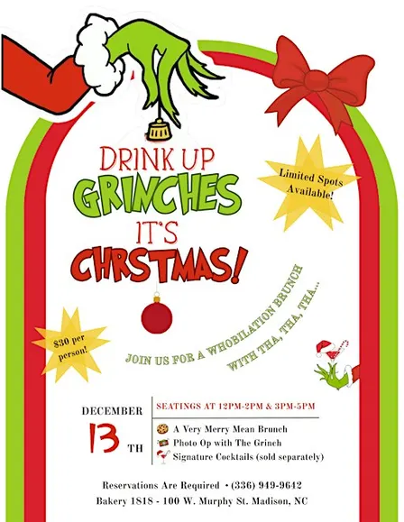 Drink Up Grinches, It's Christmas!