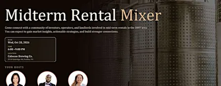 DMV Mid-term Rental Mixer