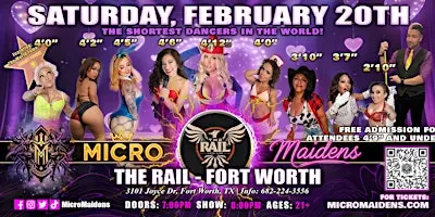 Fort Worth, TX - Micro Maidens: The Show @ The Rail