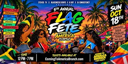 COMING TO AMERICA BRUNCH: "FLAG FETE" EDITION