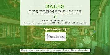 Sales Performer's Club Meeting - "Planning for 2027"