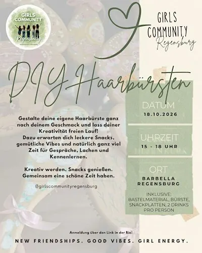 DIY Haarbürsten x Girls Community Regensburg ✨