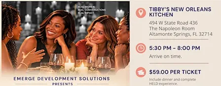 HELD: A Dinner & Conversation Series for Women