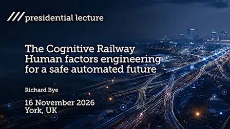 IRSE 6th Presidential Lecture - presenter -  Richard Bye