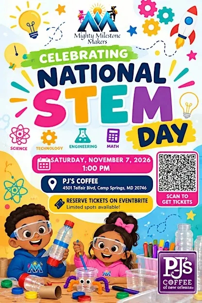 Celebrating National STEM Day: Kids STEM Lab!