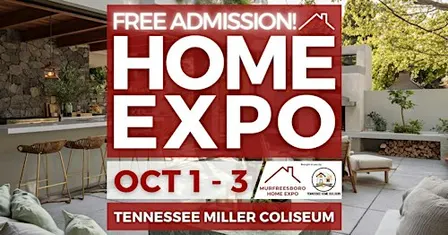 FREE Murfreesboro Home Expo, October 2027
