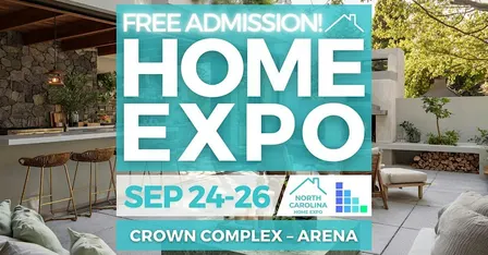 FREE North Carolina Home Expo, September 2027