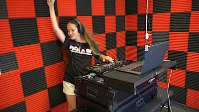 Live DJing Graduation Show
