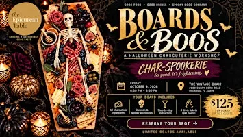 Boards and Boos: A Halloween Charcuterie Workshop
