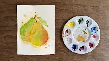 Watercolor Pears