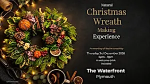 Natural Christmas Wreath Making Experience