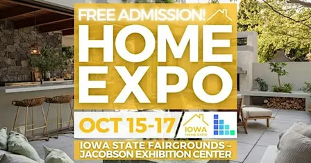 FREE Iowa Home Expo, October 2027