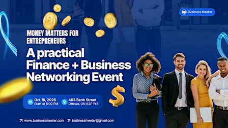 Money Matters For Entrepreneurs - Networking Event