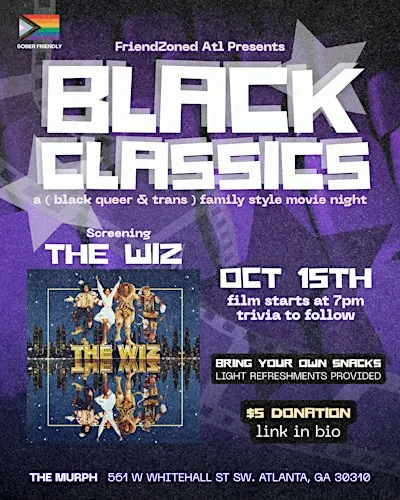 FriendZoned’s Black Classics Movie Night & Trivia