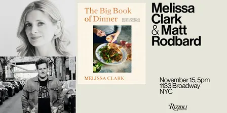 TASTE Live at Rizzoli with Melissa Clark (TICKETED)