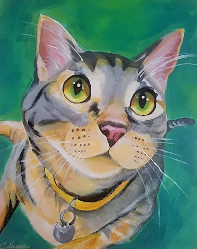 Pet Portraits (Pre-sketched canvas!) - Steeplejack Hillsboro
