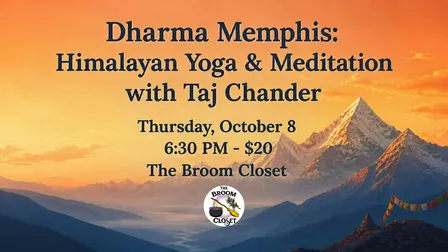 Dharma Memphis: Himalayan Yoga & Meditation with Taj Chander