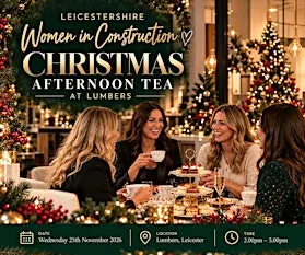 Leicestershire Women in Construction Christmas Afternoon Tea